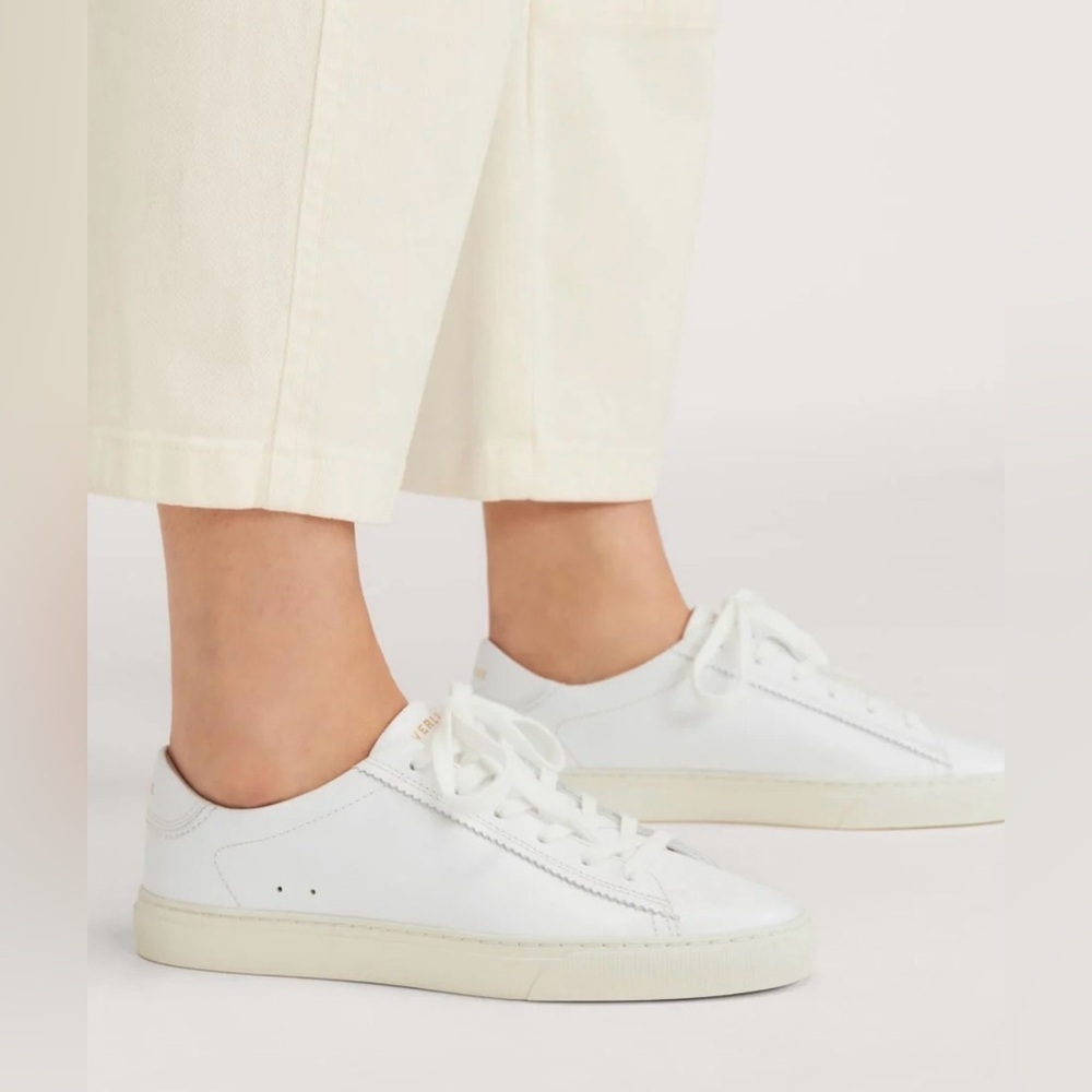 Everlane Day Sneakers in Classic White | Size 8.5 | Casual Everyday Sneaker